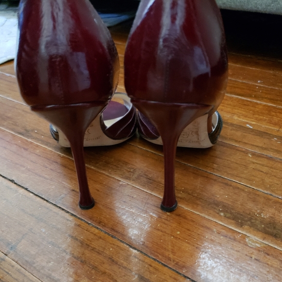 Jimmy Choo Peep-Toe Pumps - Picture 3 of 5